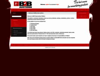 auctionsb2b.com screenshot