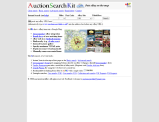 auctionsearchkit.co.uk screenshot