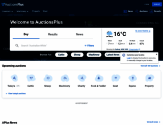 auctionsplus.com.au screenshot