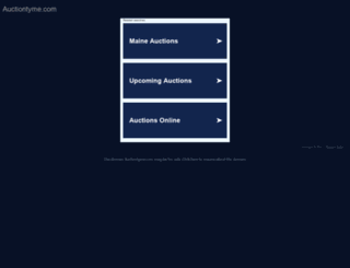auctiontyme.com screenshot