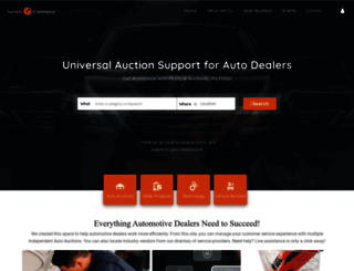 auctionvcommerce.com screenshot