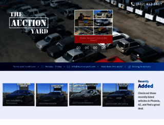 auctionyard.com screenshot