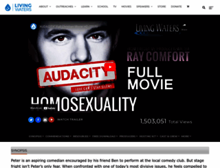 audacitymovie.com screenshot