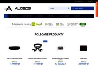 audeos.pl screenshot