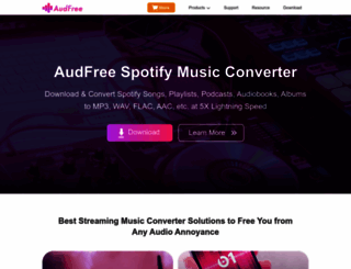 audfree.com screenshot