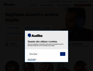 audika.it screenshot