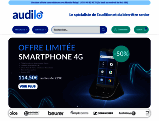 audilo.com screenshot