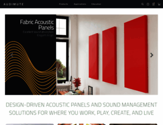 audimutesoundproofing.com screenshot