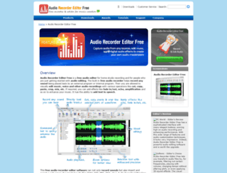 audio-editor.com screenshot