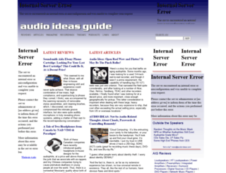 audio-ideas.com screenshot