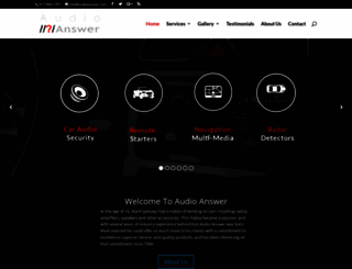 audioanswer.com screenshot
