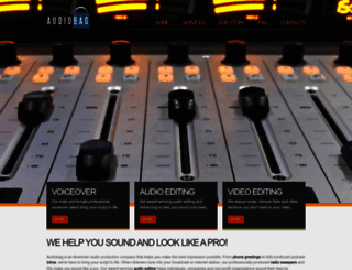 audiobag.com screenshot