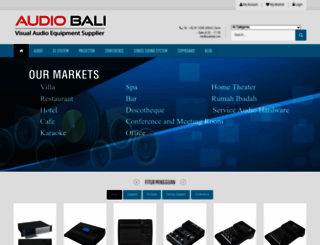 audiobali.com screenshot