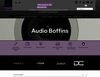 audioboffins.com screenshot