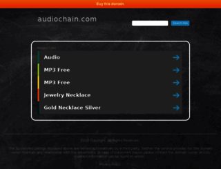 audiochain.com screenshot