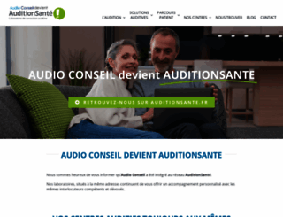 audioconseil.fr screenshot