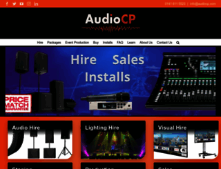 audiocp.com screenshot