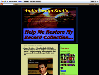 audiodesignstudio.blogspot.de screenshot