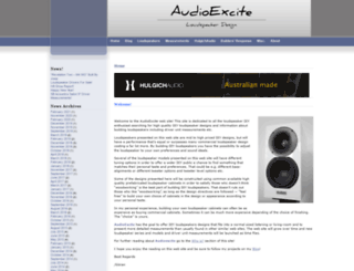 audioexcite.com screenshot