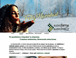audiofarma.es screenshot