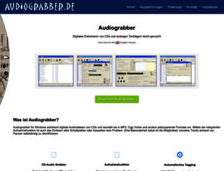 audiograbber.de screenshot