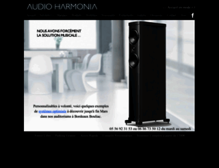 audioharmonia.com screenshot