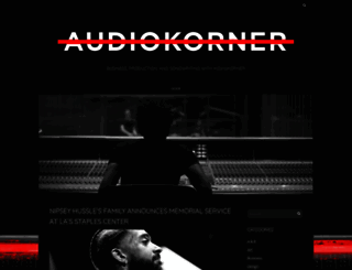 audiokorner.com screenshot