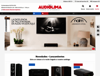 audiolima.com screenshot