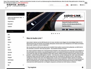 audiolinkshop.de screenshot