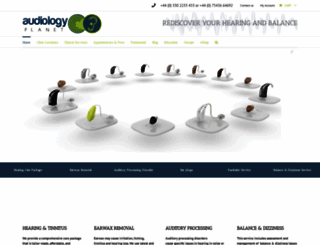audiologyplanet.com screenshot