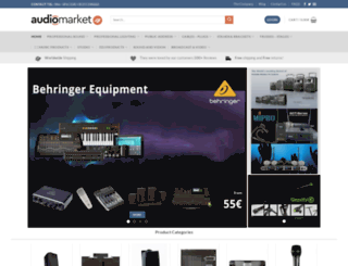 audiomarket.gr screenshot