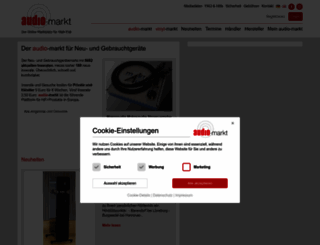 audiomarkt.com screenshot