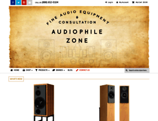audiophilezone.com screenshot
