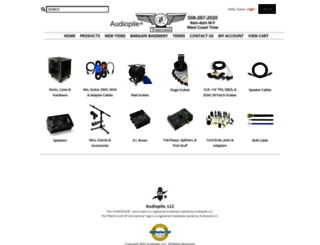 audiopile-net.3dcartstores.com screenshot