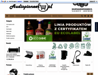 audiopioneer.pl screenshot