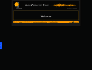 audioproductionstore.com screenshot