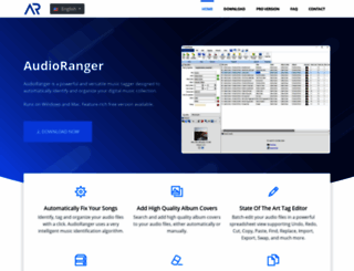 audioranger.com screenshot