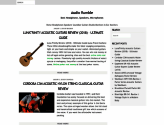 audiorumble.org screenshot