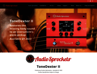 audiosprockets.com screenshot