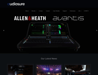audiosure.co.za screenshot