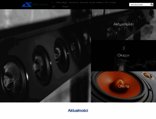 audiosystem.com.pl screenshot