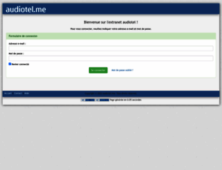 audiotel.me screenshot