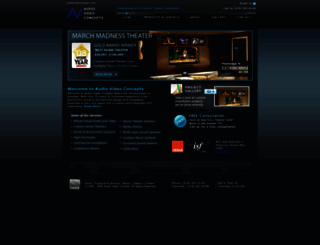 audiovideoconcept.com screenshot