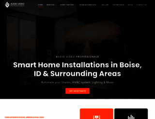 audiovideoidaho.com screenshot