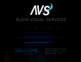 audiovisualservices.com screenshot