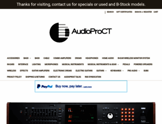 audioworksct.com screenshot