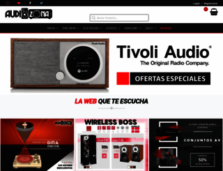 audiozona.com screenshot