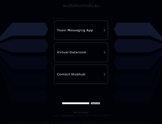 auditolocomotiv.eu screenshot