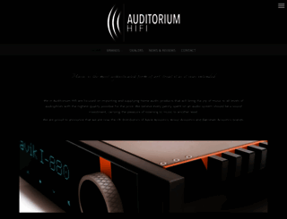 auditoriumhifi.co.uk screenshot