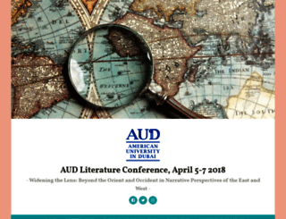 audlitconference2018.wordpress.com screenshot